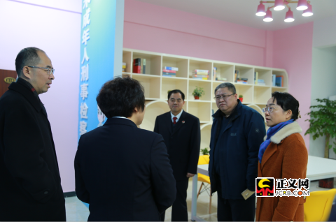 市检察院检察长刘鸿斌一行莅临昌江区院视察调研